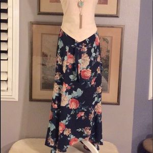 Bobeau Warp around Maxi Skirt